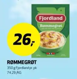 Bunnpris FJORDLAND Rømmegrøt tilbud