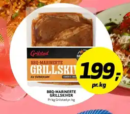 Bunnpris GRILSTAD Bbq-marinerte grillskiver tilbud