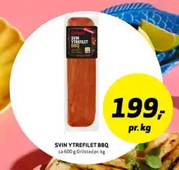 Bunnpris SVIN YTREFILET BBQ tilbud