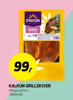 Bunnpris KALKUN GRILLSKIVER tilbud