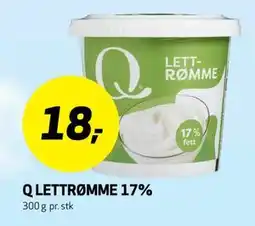 Bunnpris Q LETTRØMME 17% tilbud