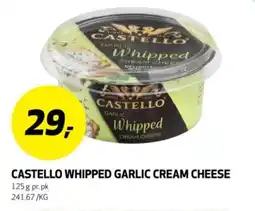 Bunnpris CASTELLO Whipped garlic cream cheese tilbud