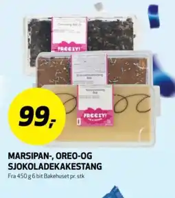 Bunnpris Marsipan-, oreo-og sjokoladekakestang tilbud