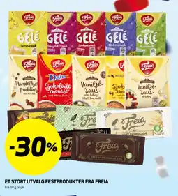 Bunnpris Et stort utvalg festprodukter fra freia tilbud