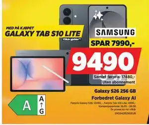 POWER Galaxy S26 256 GB tilbud