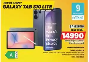 POWER Galaxy S26 Ultra 256 GB tilbud