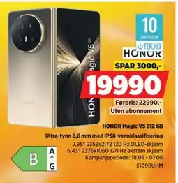 POWER HONOR Magic V5 512 GB tilbud