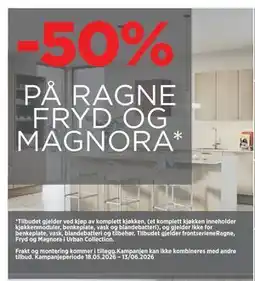 POWER 50% PÅ RAGNE FRYD OG MAGNORA tilbud