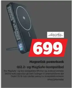 POWER Magnetisk powerbank tilbud