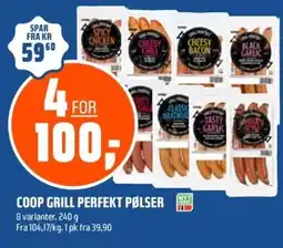 Coop Obs Coop grill perfekt pølser tilbud