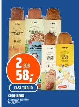 Coop Obs Coop brød tilbud