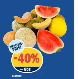Coop Obs All melon tilbud