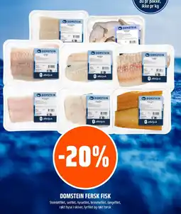 Coop Obs Domstein fersk fisk tilbud