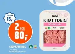Coop Obs Coop kjøttdeig tilbud