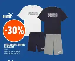 Coop Obs Puma bomull shorts og t-shirt tilbud