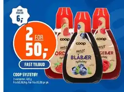 Coop Obs Coop syltetøy tilbud