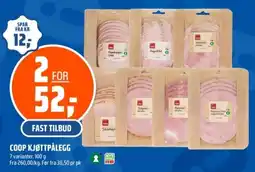 Coop Obs Coop kjøttpålegg tilbud
