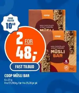 Coop Obs Coop müsli bar tilbud