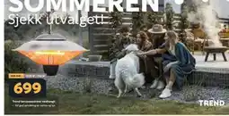 Megaflis Trend terrassevarmer nedhengt tilbud