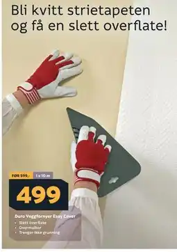 Megaflis Duro Veggfornyer Easy Cover tilbud