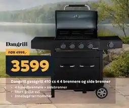 Megaflis Dangrill gassgrill 410 cs 4 4 brennere og side brenner tilbud
