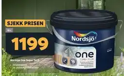 Megaflis Nordsjø One Super Tech tilbud