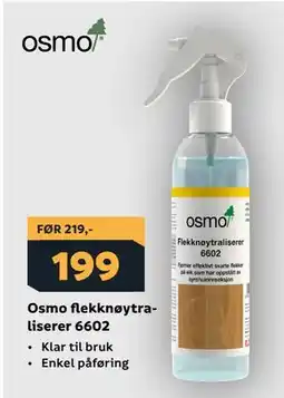 Megaflis Osmo flekknøytraliserer 6602 tilbud