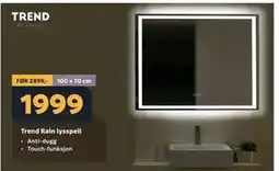 Megaflis Trend Rain lysspeil tilbud