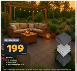 Megaflis Granito tilbud