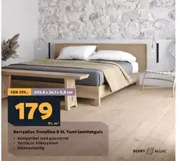 Megaflis Berryalloc Trendline 8 XL Yumi laminatgulv tilbud