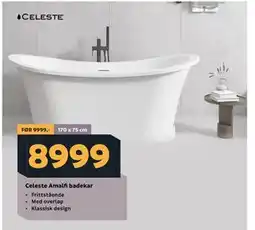 Megaflis Celeste Amalfi badekar tilbud