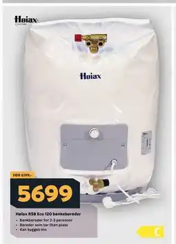 Megaflis Høiax RSB Eco 120 benkebereder tilbud