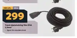 Megaflis Trend skjøteledning 10m IP44 2,5mm tilbud