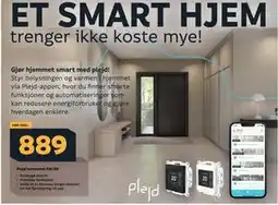 Megaflis Plejd termostat EW/EB tilbud