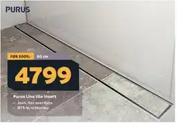 Megaflis Purus Line tile insert tilbud