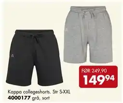 Sparkjøp Kappa collegeshorts tilbud