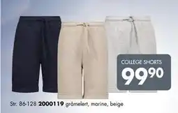 Sparkjøp COLLEGE SHORTS tilbud