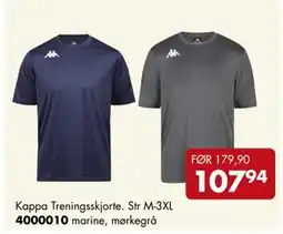Sparkjøp Kappa Treningsskjorte tilbud