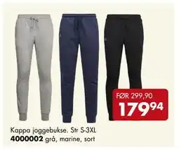 Sparkjøp Kappa joggebukse tilbud