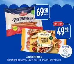 Rema 1000 WIENERPØLSE tilbud