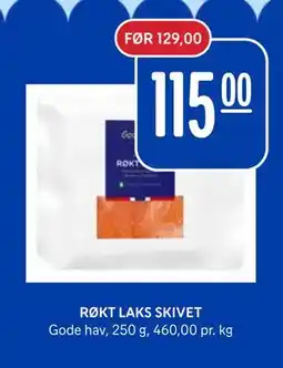 Rema 1000 RØKT LAKS SKIVET tilbud