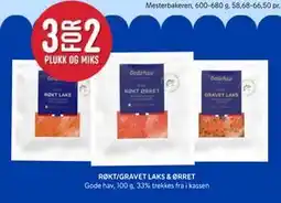 Rema 1000 RØKT/GRAVET LAKS & ØRRET tilbud