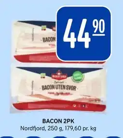 Rema 1000 BACON 2PK tilbud