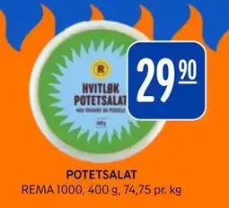 Rema 1000 POTETSALAT tilbud
