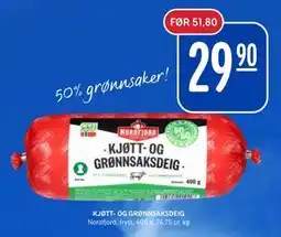 Rema 1000 KJØTT- OG GRØNNSAKSDEIG tilbud