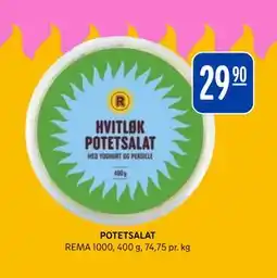 Rema 1000 POTETSALAT tilbud