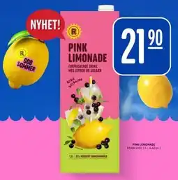 Rema 1000 PINK LEMONADE tilbud