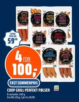 Coop Obs COOP GRILL PERFEKT PØLSER tilbud