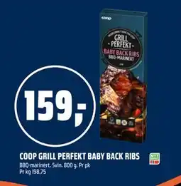 Coop Obs COOP GRILL PERFEKT BABY BACK RIBS tilbud