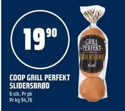 Coop Obs COOP GRILL PERFEKT SLIDERSBRØD tilbud
